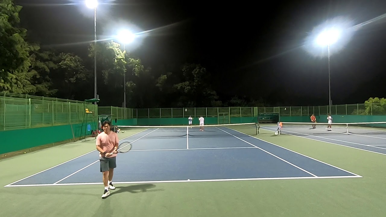 [어벤져스테니스클럽]김성환 정두호 VS 최한민 김병철 테니스복식연습게임