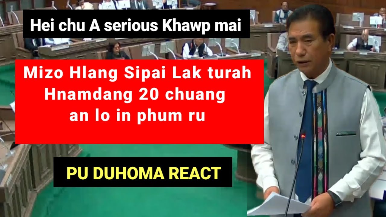 Pu DUHOMA React Ngaihnawm / dt 11/ 3/2026