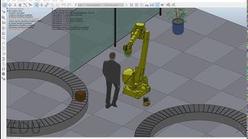 VREP simulation, Collision avoidance for robotic manipulators