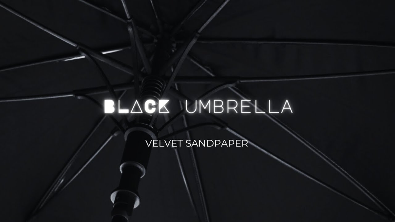 VELVET SANDPAPER - BLACK UMBRELLA