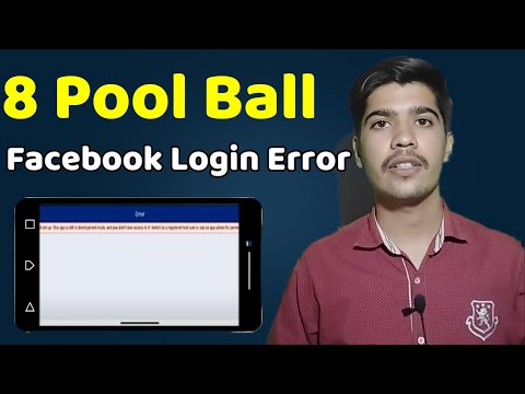 8 ball pool facebook login problem  | 8 ball pool can't login with facebook