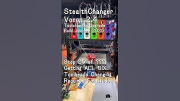 How Many Hours Does It Take to Calibrate a DIY Toolchanger? #3dprinting #voron #toolchanger