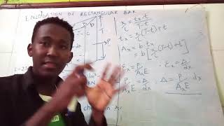 ELOGATION/DEFORMATION OF A RECTANGULAR BAR