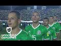Aficionados en San Luis Potosí cantaron a todo pulmón el Himno Nacional de México