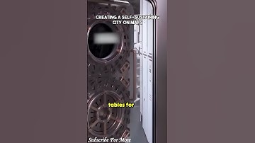 Creating a self sustaining city on Mars  #jameswebbspacetelescope #elonmusk #mars  #universe
