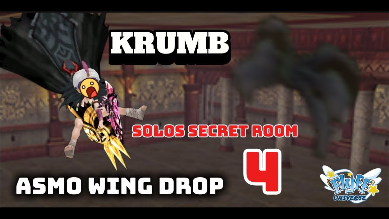 Flyff Universe: Krumb Solos Secret Room ! Asmodan Wings !!!