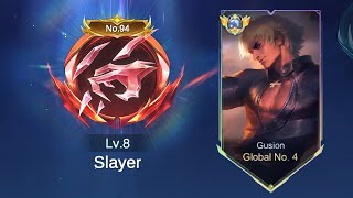 ROAD TO TOP 1 GLOBAL GUSION!! WEEK 1 BEGINS! - Mobile Legends