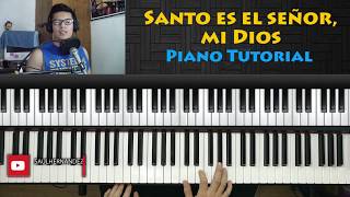 Canto Santo es el Señor mi Dios Piano Tutorial screenshot 4