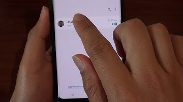 Samsung Galaxy S10 / S10+: How to Turn Notification On / Off Base on Text Conversation / Contact