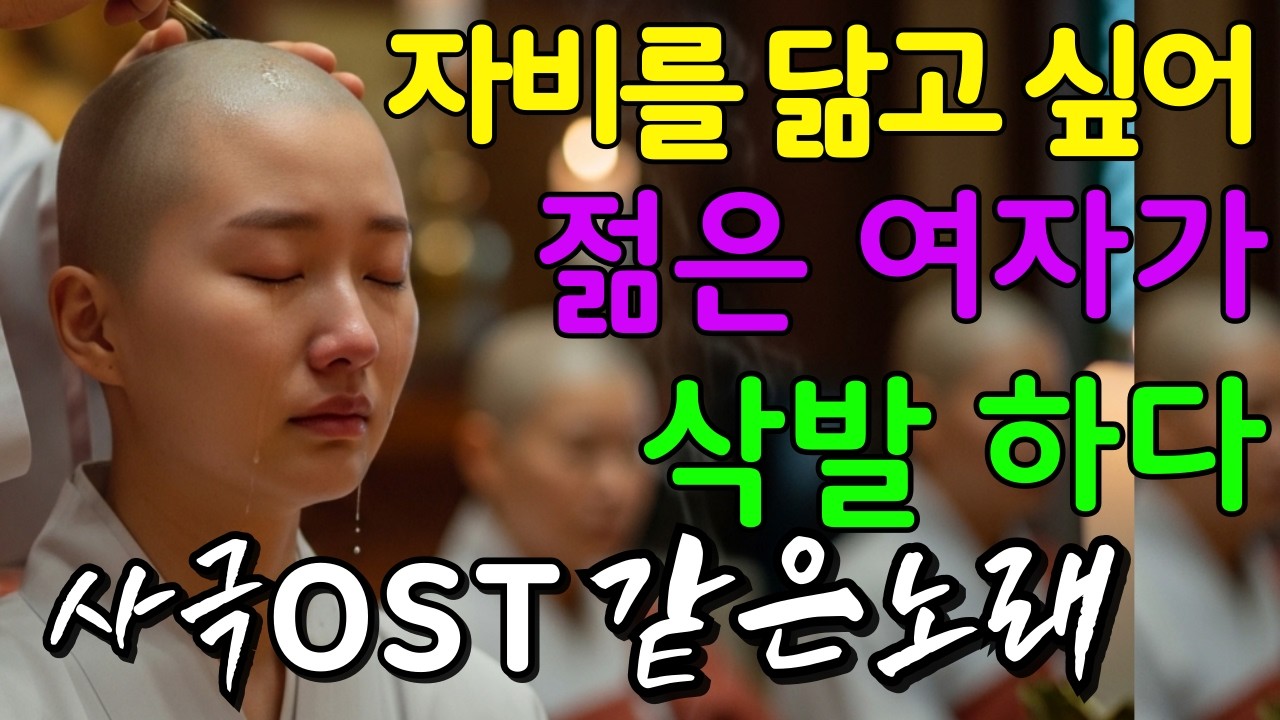 지워낸 기억, 남겨진 마음 #불교트로트 #불교음악 #찬불가 #부처님 음악 #발라드