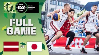 Latvia v Japan | Men | Full Game | Crelan FIBA 3x3 World Cup 2022