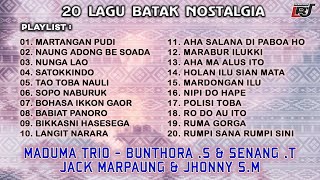 Kompilasi Lagu Batak Nostalgia Martangan Pudi - Maduma Trio, Bunthora & Senang T, Jack M & Jhonny SM