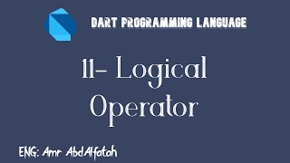 11- Data Type Operators(Logical Operators)