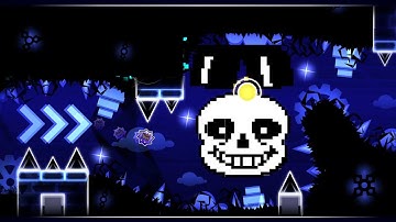 (Extreme Demon) "UltraSans" 100% COMPLETE By PlebKingdom! | Geometry Dash [2.11] | Dorami