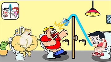 Toilet Thief: Troll Puzzle -  Part 1 All levels 1-30 - Gameplay Walkthrough(iOS, Android)