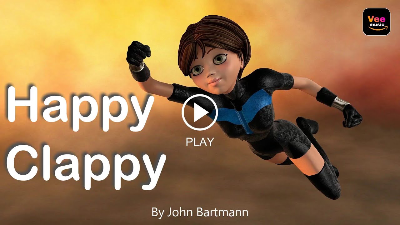 Happy Clappy-John Bartmann l No Copyright Music l Energetic, Bright, Inspirational, Funny,Happy,Vlog
