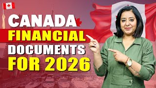 CANADA 🇨🇦 FINANCIAL DOCUMENTS FOR 2026 | STUDY VISA UPDATES 2025 |  USA CANADA UK | THE VISA OFFIC