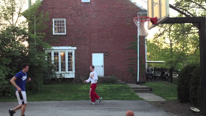 Dunking at Butler with Dillon and Maison