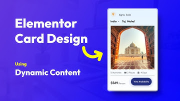 Dynamic Elementor Card Design + Custom Post Type & Loop Grid