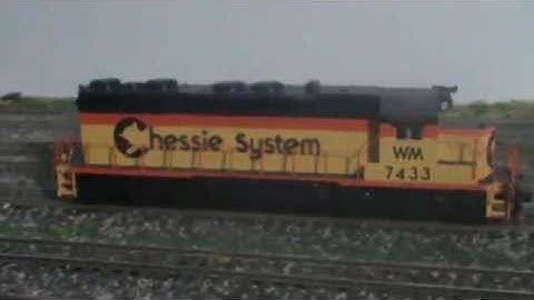 Atlas SD 35 chessie system with factory decoder