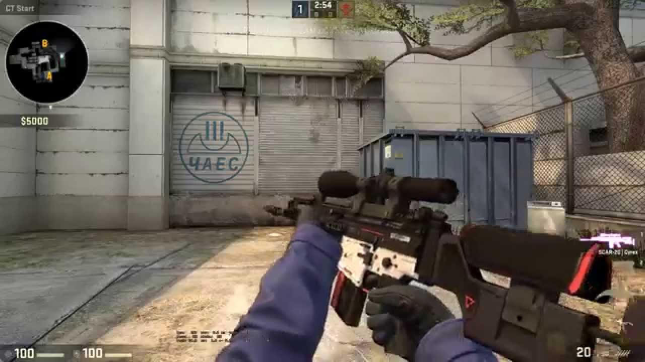 CS:GO Item Showcase: SCAR-20 Cyrex - Minimal Wear