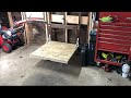 How to build a Garage Attic Lift / Elevator