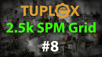 Factorio 2,500 SPM Grid Megabase #8 - Semi-automatic grid building