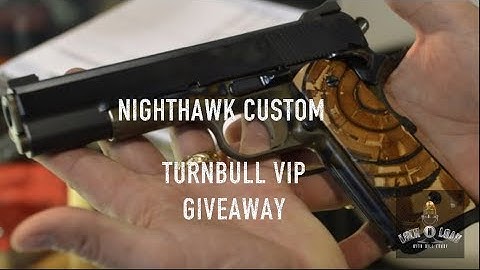 Cover Image for NightHawk Custom  TurnBull VIP 2 1911  Pistol GiveAway!