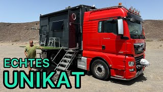 Dieses dreiachser Wohnmobil ist der Hammer | Klein, kompakt und mit vielen Specials | Selbstausbau