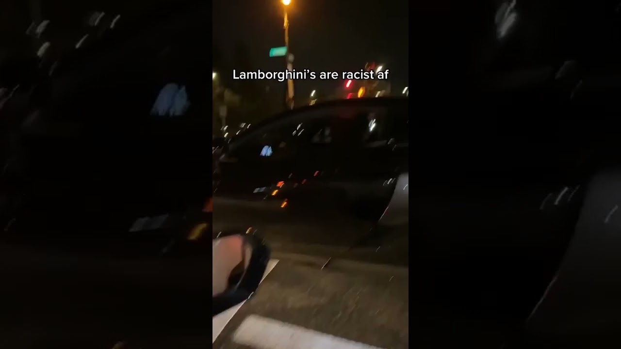 Racist Lamborghini