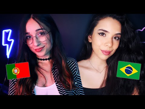 ASMR Portugal/Brasil | Sotaque Português & Brasileiro! Adormece bem rapidinhoo 😴 | @ASMRdaBrubs 🇧🇷