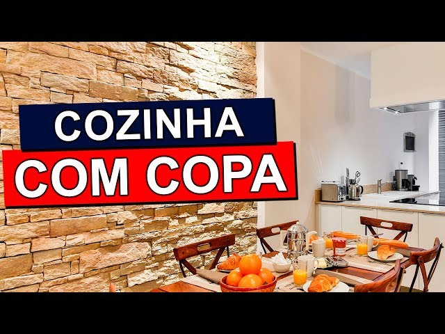 Copa e cozinha integrados: dicas para um ambiente confortável e agradável -  10/12/2021 - UOL Nossa