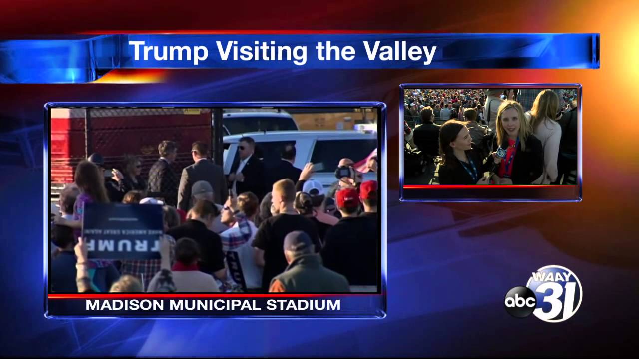 Heather Mathis Live Coverage of Donald Trump Rally - YouTube