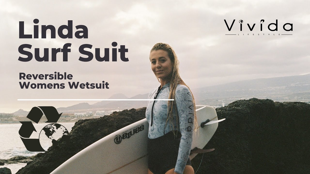 Linda Reversible Wetsuit | Sustainable Wetsuit for Surfer Girls by Vivida Lifestyle