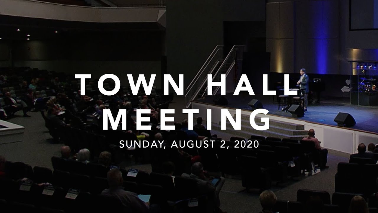 Town Hall Meeting - August 2, 2020