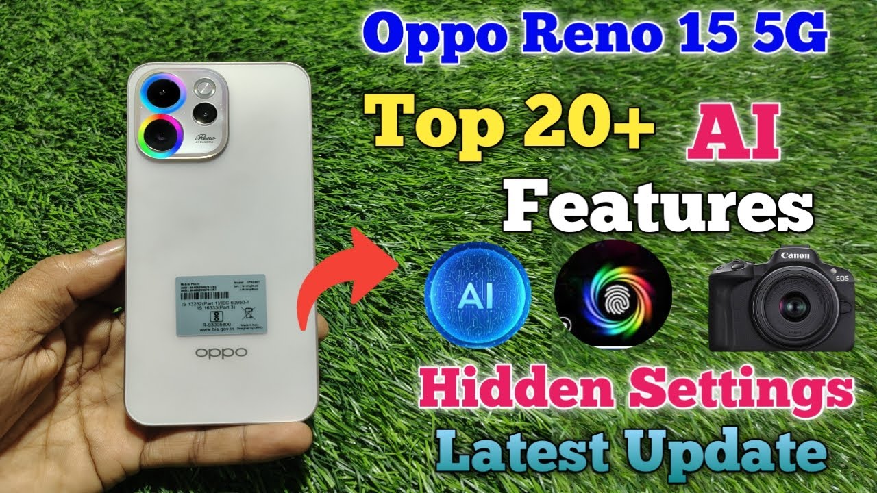 Oppo Reno 15 5G Top 20+ AI Features | Hidden Features | 20+ Smart Features | AI Hidden Settings