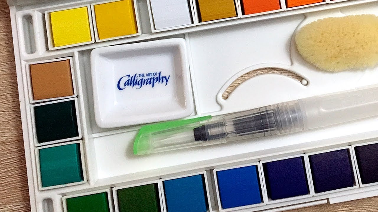 Jerry Q Art Watercolor Palette's Preview YouTube
