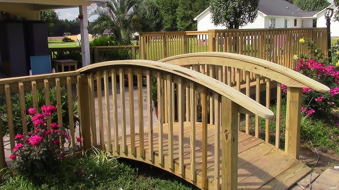 How To Build A Arched Garden Bridges Pond Filter Construction 559 325 2597 You How To Build A Arched Garden Bridges, Garden Bridges Costco