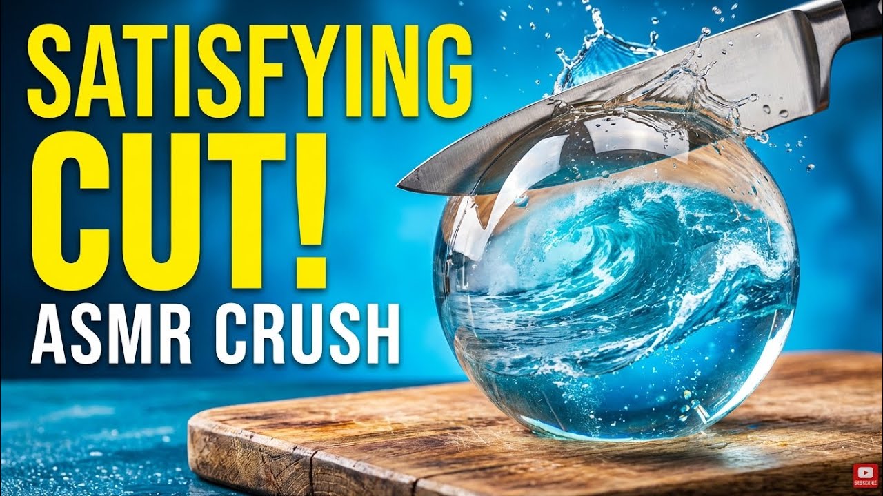 100% SATISFYING CRYSTAL CUT | ASMR