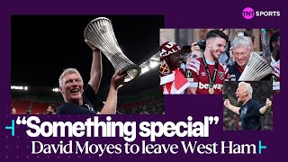 "BEST MOMENT & INCREDIBLE NIGHT" 🏆⚒️ - West Ham confirm David Moyes will leave in the summer