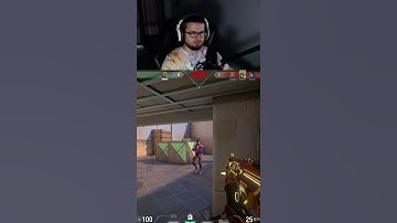 Amazing 1v3 Clutch in Valorant #Shorts