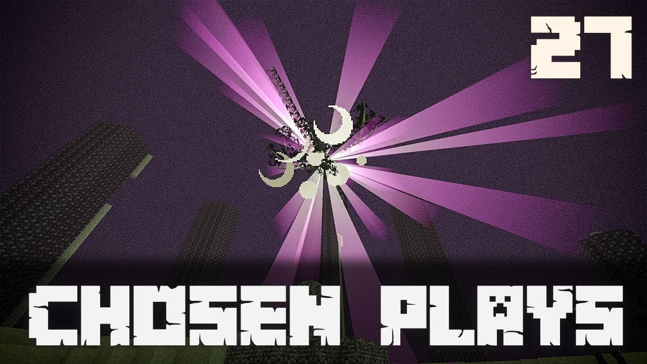 Chosen Plays Minecraft 1.13 Ep. 27 Simple Ender Dragon Battle