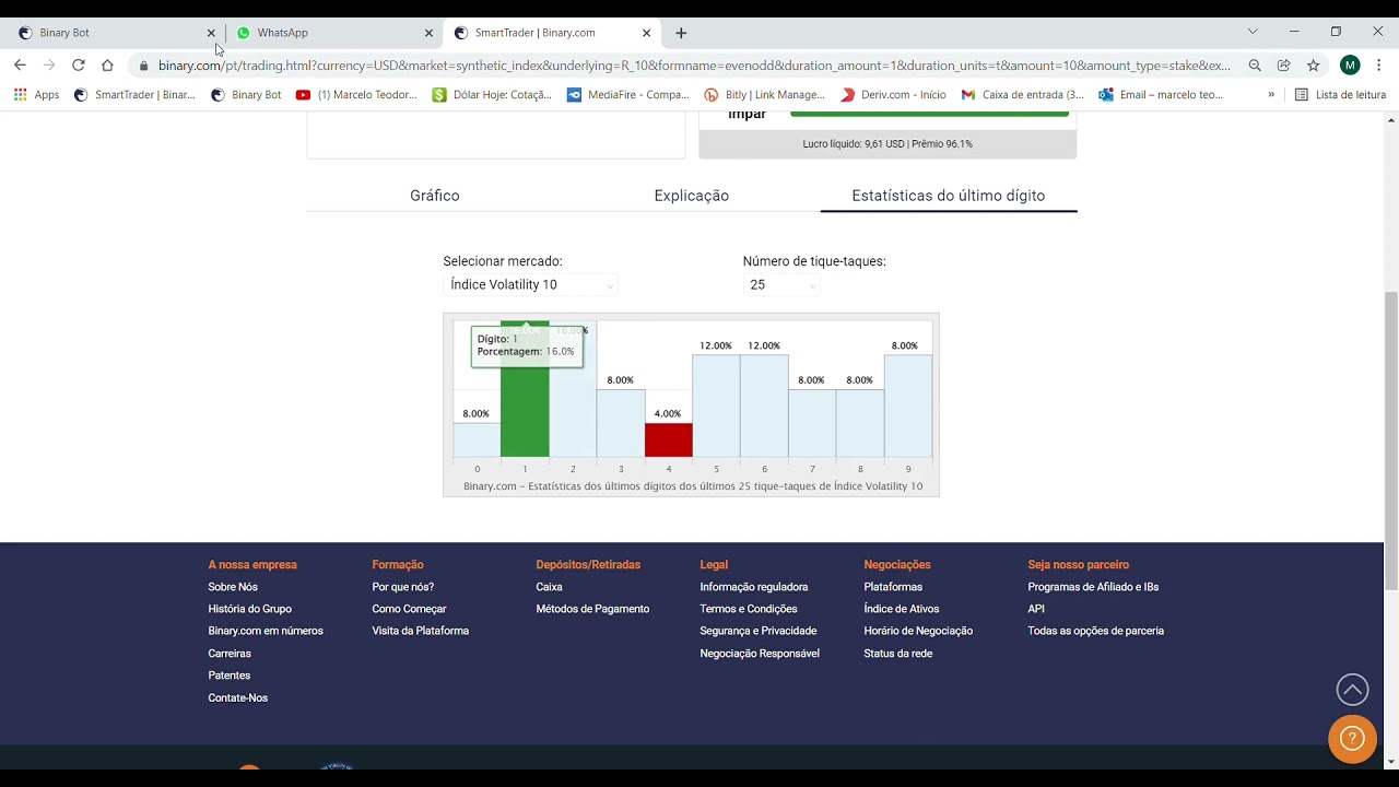 BOT RDIFF 5$ COM ESTRATÉGIA INVERSA ( CONTA REAL )