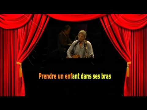 Karaoké Yves Duteil - Prendre Un Enfant Par La Main