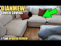 Qianmew Couch Covers REVIEW (1 YEAR Later)