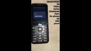 Genyoutube se video keise downliad kare 100' proof