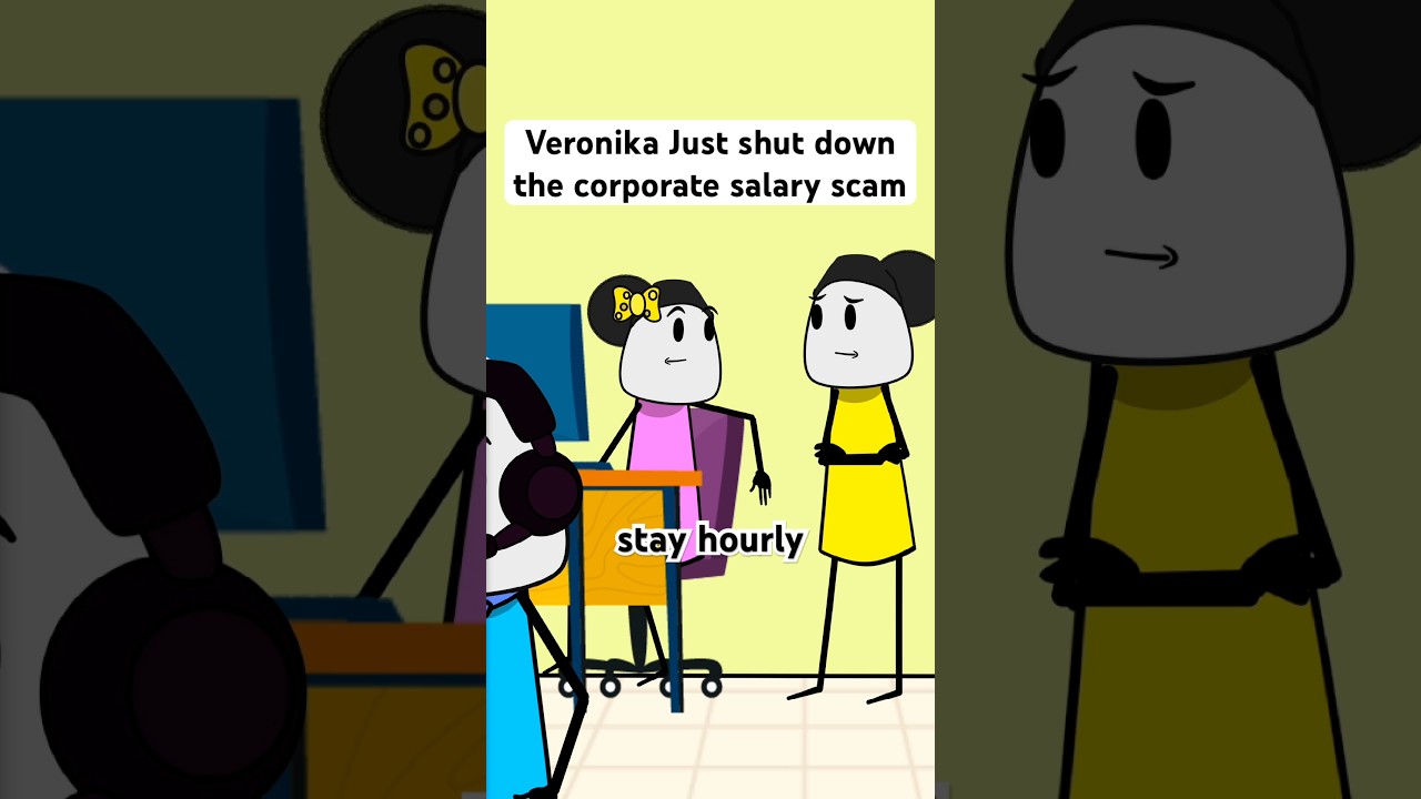 Veronika Just shut down the… corporate salary scam 