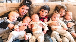 We ADOPTED Quintuplets! Parenting Swap
