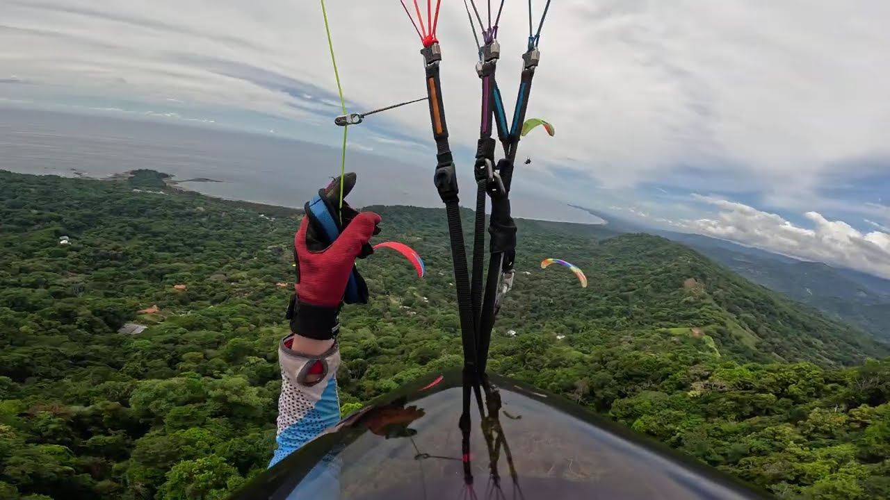 Whit Paragliding_Dominical_Costa Rica_Launch to beach_06Feb2026