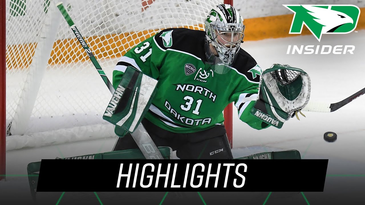 North Dakota at Western Michigan Highlights UND Hockey 2/15/19